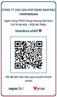 Mã QR thanh toán Công ty đấu giá hợp danh Nam Bắc